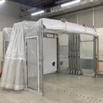 Retractable Welding Booth